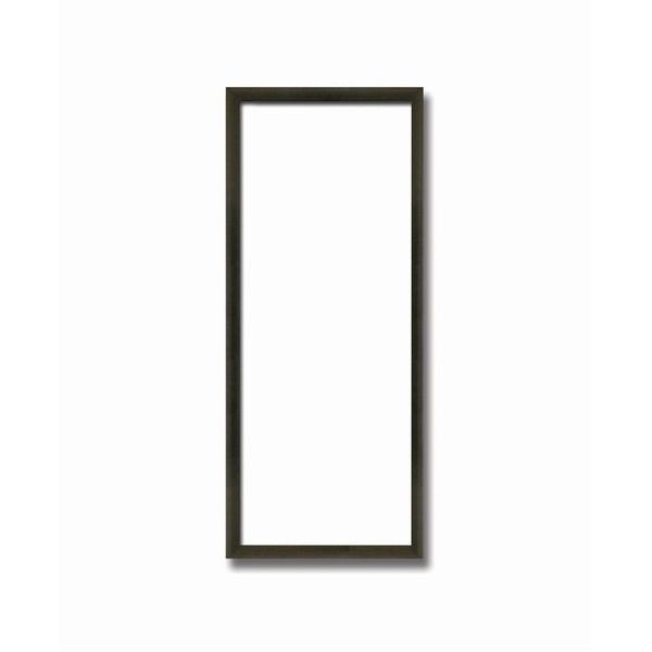 〔 てぬぐい額 〕 木製てぬぐい額 縦長額 前面アクリル仕様 壁掛けひも 黒 茶 てぬぐい額 890×340mm コクタン色【メーカー直送】