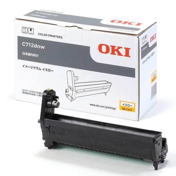 〔純正品〕 OKI DR-C4CY イメージドラムイ イエロー【メーカー直送】