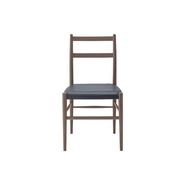 (まとめ) ダイニングチェア 約W46×D46.5×H84×SH45cm ブラウン 完成品 〔×2セット〕【メーカー直送】_2