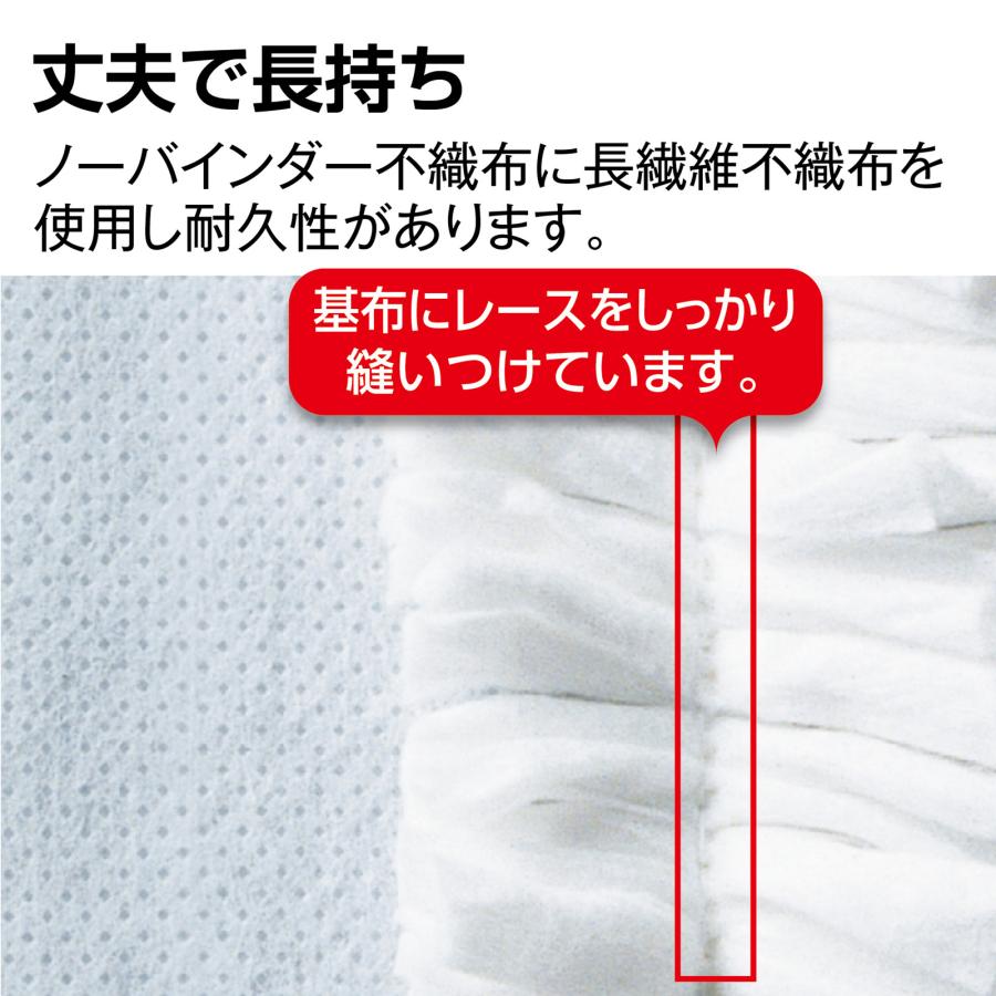 テラモト公式 モップ から拭き ダスターシート 掃除 雑巾 床 フローリングワイパー ぞうきん 吸水 90cm 100枚入 | テラモト | 02