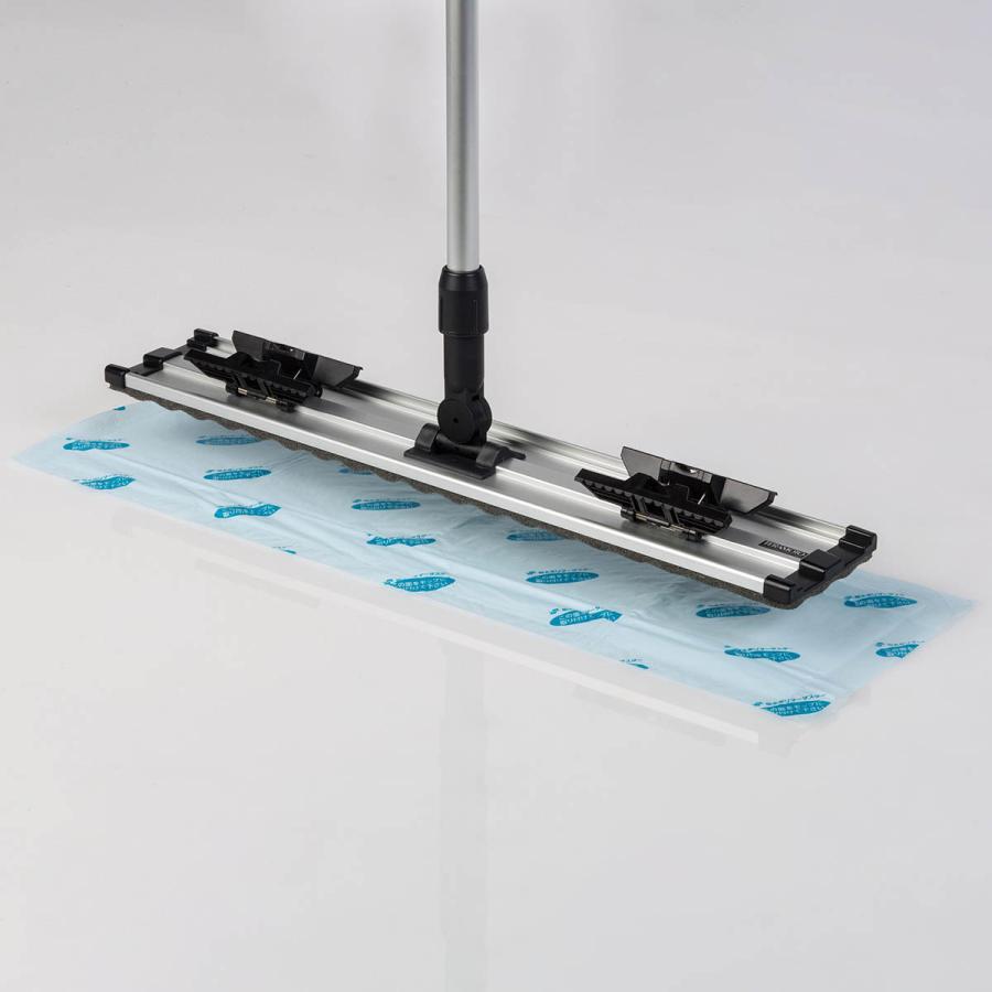 水色のフィルム面を上にしてライトモップ60にセットする