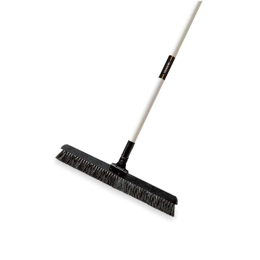 テラモト公式 箒 屋内 玄関 ほうき ホウキ リビング フローリング 室内 部屋 自在ホーキ 幅45cm パイプ柄 業務用 | テラモト | 04