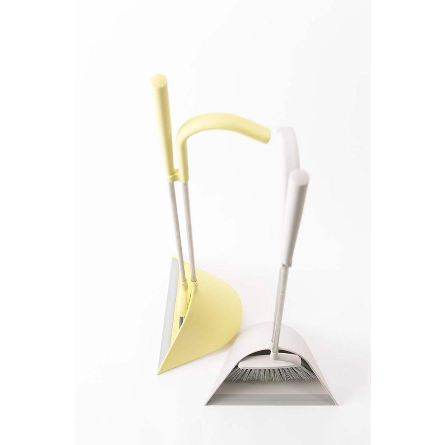 ほうき ちりとり セット 屋外 屋内 玄関 おしゃれ 白 茶 黄 テラモト 通販 Paypayモール