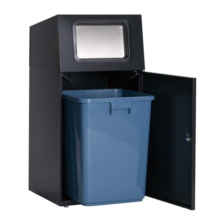 テラモト公式 ゴミ箱 分別 おしゃれ 蓋付 フラップ付 ごみ箱 屋外 フタつき ダストボックス 事務所 施設 業務用 | テラモト | 20