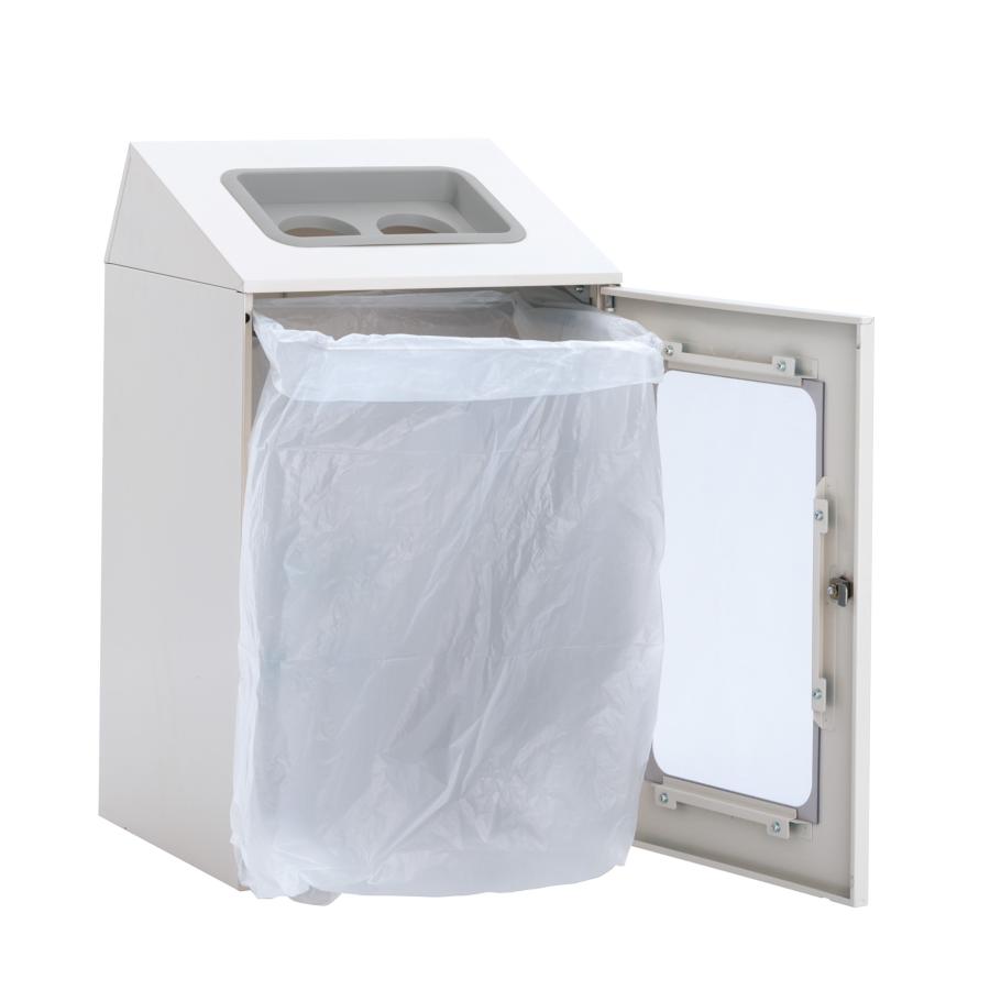 テラモト公式 ゴミ箱 分別 おしゃれ 80L ごみ箱 屋内 窓付 大型 ダストボックス 施設 業務用 | テラモト | 18