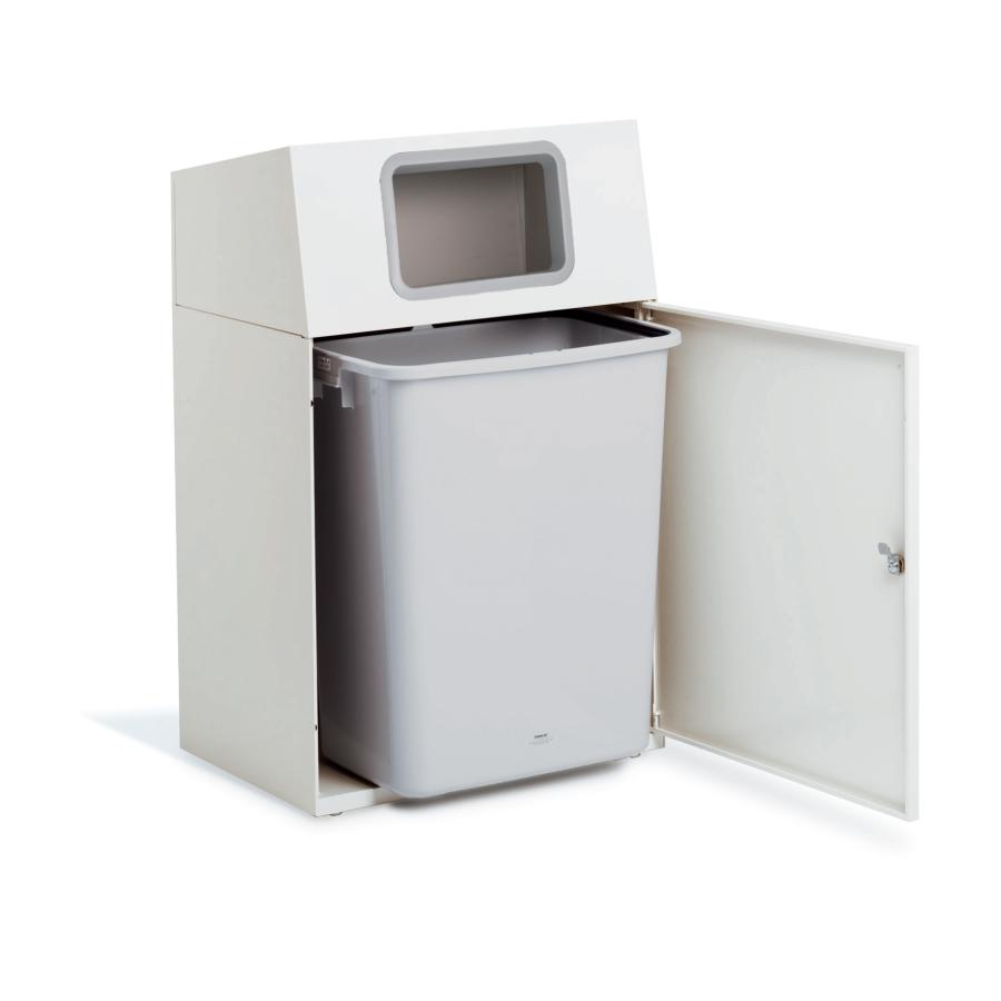 テラモト公式 ゴミ箱 分別 おしゃれ ごみ箱 屋外 蓋なし 大型 大容量 ダストボックス 事務所 施設 業務用 | テラモト | 09