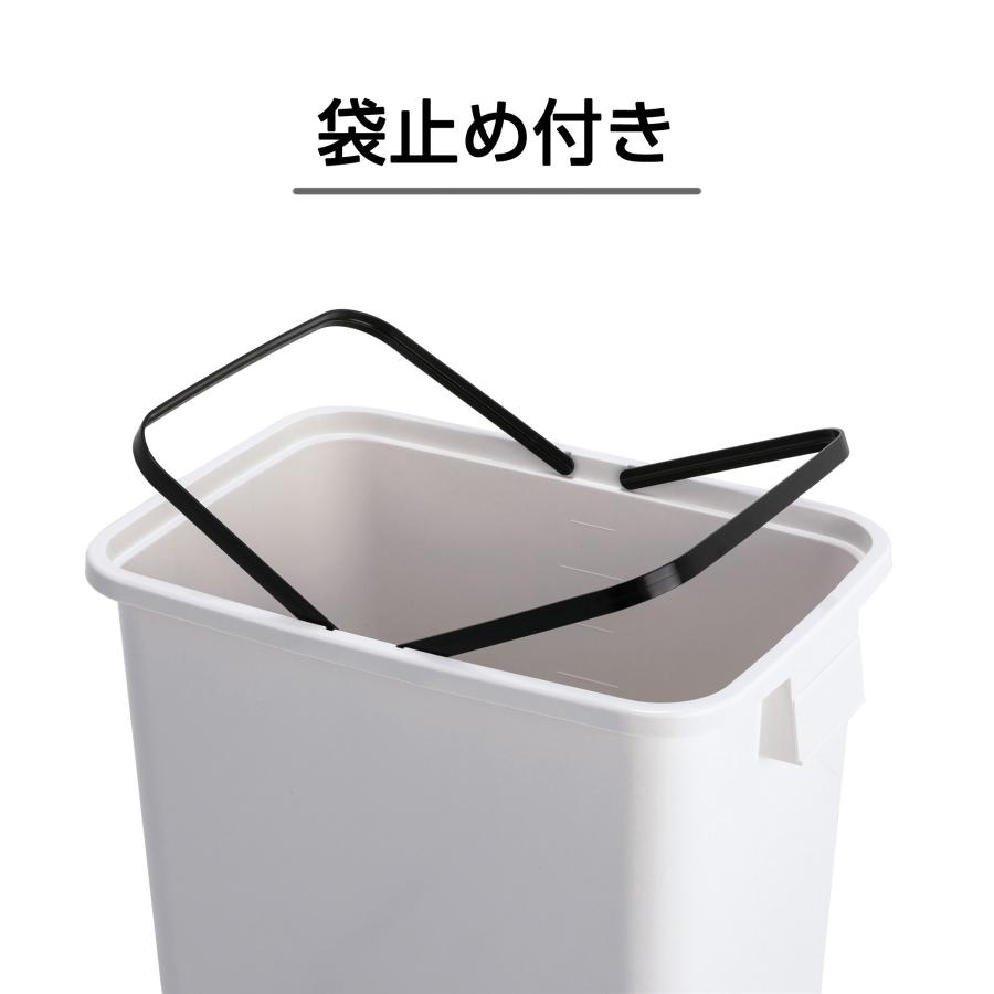 テラモト公式 ゴミ箱 分別 おしゃれ 蓋 エコ分別カラーペールW65(本体) ごみ箱 蓋別売 屋内 ダストボックス 施設 業務用 | テラモト | 02