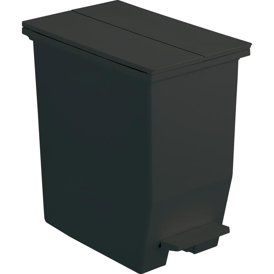 テラモト公式 ゴミ箱 おしゃれ 蓋付 20L 20リットル ごみ箱 業務用 ダストボックス ペダル式 本体 キャスター 袋止め | テラモト
