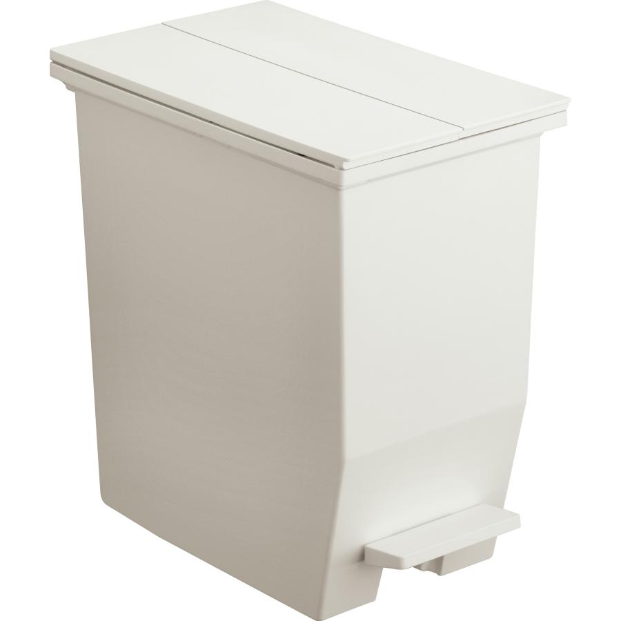 テラモト公式 ゴミ箱 おしゃれ 蓋付 20L 20リットル ごみ箱 業務用 ダストボックス ペダル式 本体 キャスター 袋止め | テラモト | 03