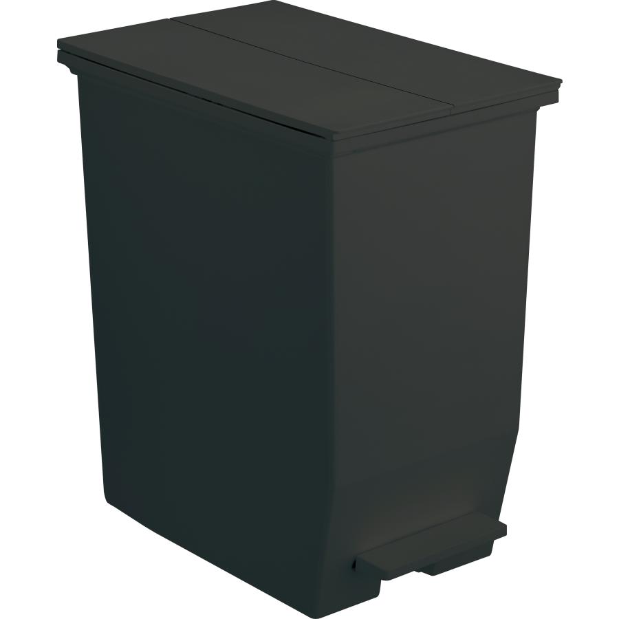 テラモト公式 ゴミ箱 おしゃれ 蓋付 45L 45リットル ごみ箱 業務用 ダストボックス ペダル式 本体 キャスター 袋止め | テラモト