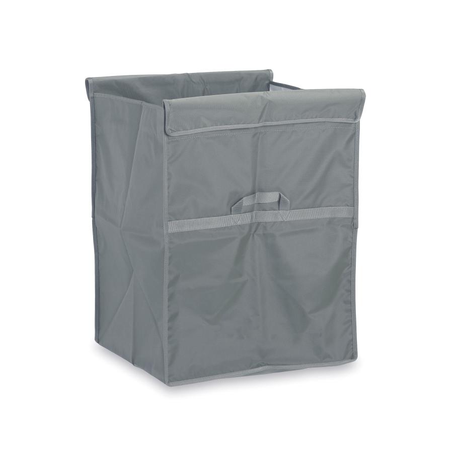 テラモト公式 ゴミ回収カート 分別 ダスト 清掃 ビルメン 運搬 折りたたみ （替袋Ｅ） ファスナーなし 小 | テラモト | 01