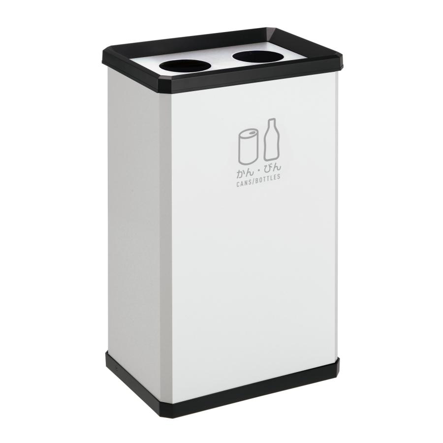 テラモト公式 ゴミ箱 分別 おしゃれ 37L ごみ箱 かん・びん用 ごみ箱 ダストボックス 施設 業務用 | テラモト | 02