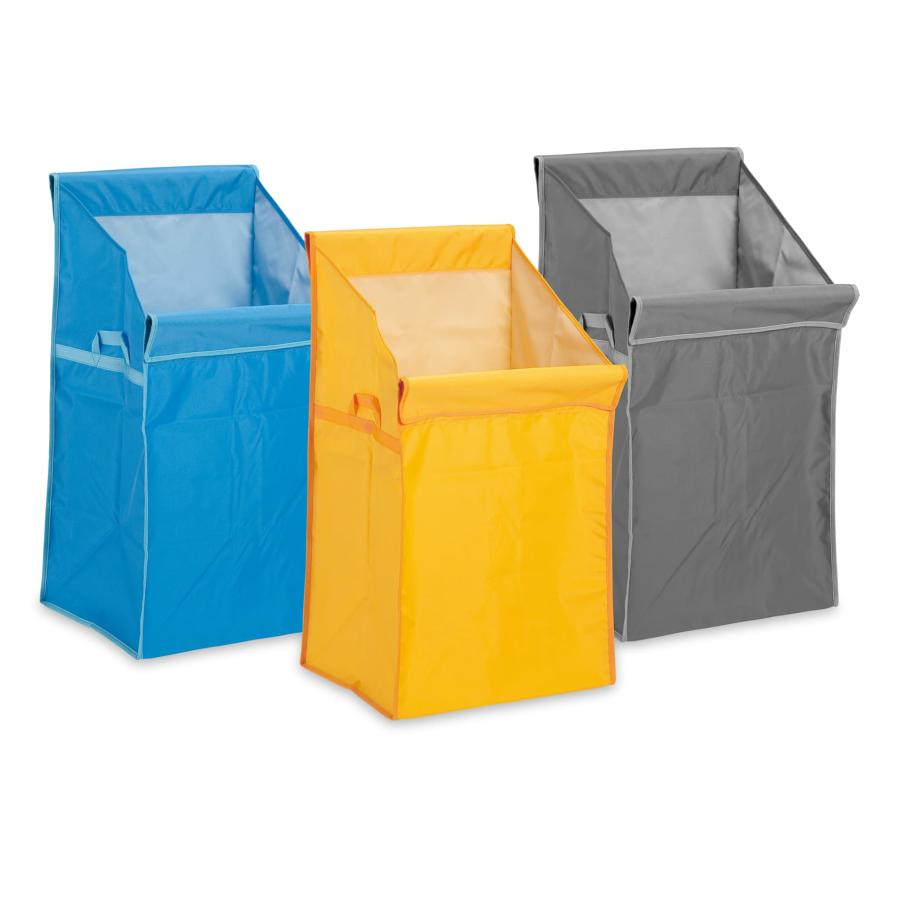 テラモト公式 ゴミ回収カート 分別 ダスト 清掃 ビルメン 運搬 折りたたみ  替袋Ｅ | テラモト