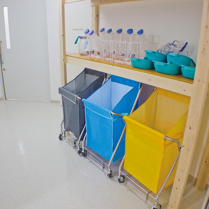 テラモト公式 ゴミ回収カート 分別 ダスト 清掃 ビルメン 運搬 折りたたみ  替袋Ｅ | テラモト | 04