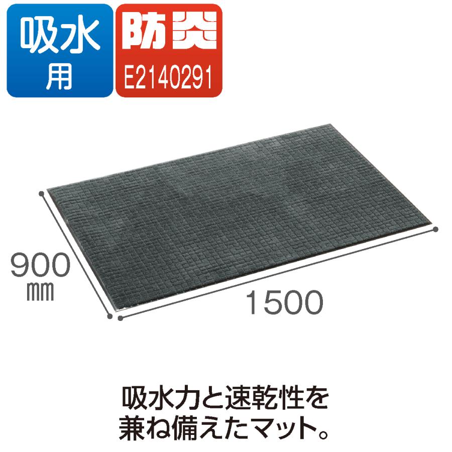 テラモト（TERAMOTO） テラモト公式 玄関マット 屋内 雨天用 吸水 除塵