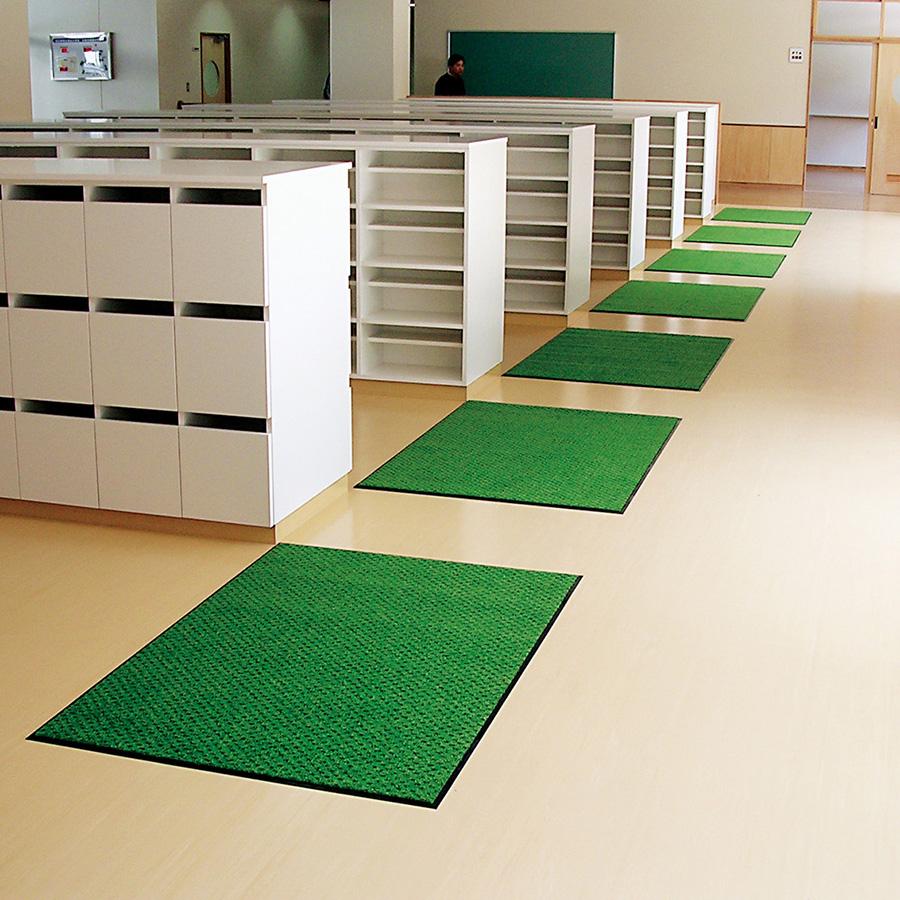 テラモト公式 玄関マット 屋内 除塵 耐久 高級感 60×90cm 汚れ 泥落とし 靴底 雨 室内 ドア 業務用 | テラモト | 18