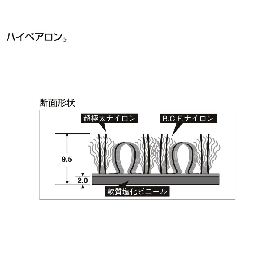 テラモト公式 玄関マット 屋内 除塵 耐久 高級感 90cm×20m 汚れ 泥落とし 靴底 雨 室内 ドア 業務用 | テラモト | 12