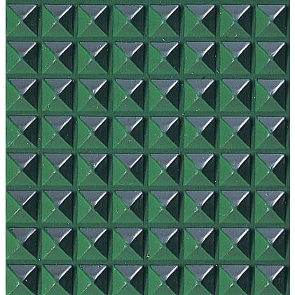 テラモト公式 マット すべり止め 91cm×20m 塩化ビニール ピラミッド 滑り止め スリップ防止 工場 作業場 業務用 | テラモト | 01