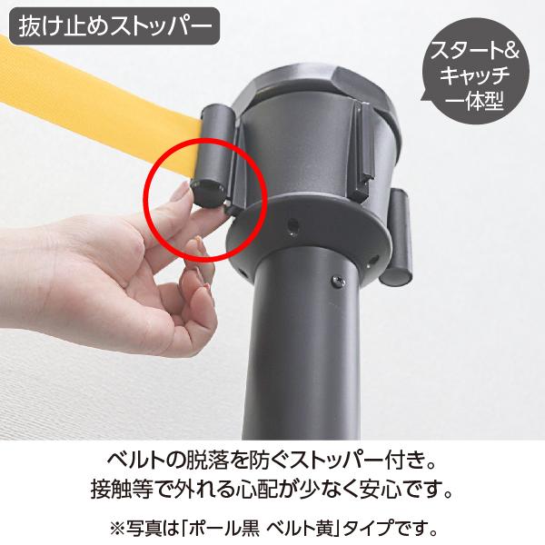 テラモト公式 パーテーション ベルト ポールスタンド ガイド 衝立 ついたて 仕切り 業務用 ナイロン ロング 長い | テラモト | 07