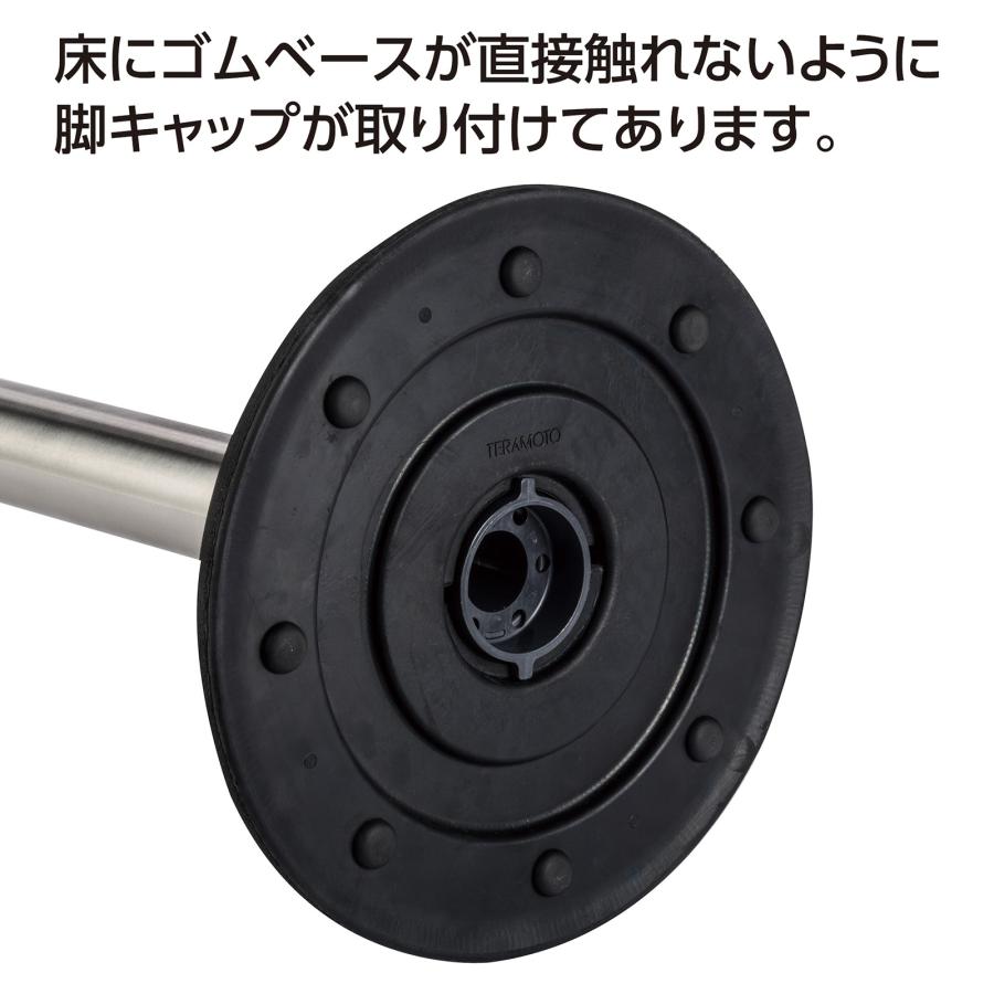 テラモト公式 パーテーション ベルト ポールスタンド ガイド 衝立 ついたて 仕切り 業務用 屋外 LED アルミ | テラモト | 08