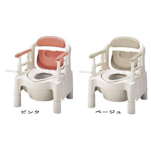 ポータブルトイレ 介護 アロン化成 安寿 FX-CP “ちびくまくん
