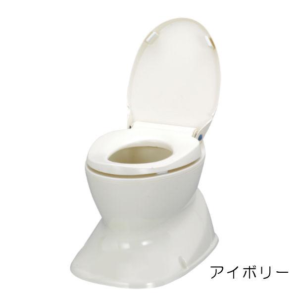 和式トイレを洋式に サニタリエースHG据置式 段差のない和式トイレ用 安寿 簡易洋式トイレ 534123/534124 リフォーム不要 | アロン化成 | 01