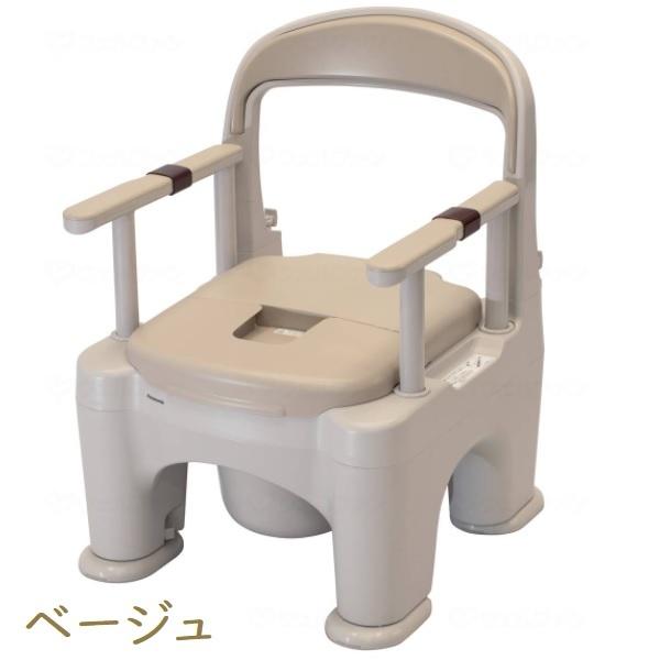 17FF1670 パナソニックポータブルトイレ座楽ラフィーネ PN-L30200 ポータブルトイレ座楽ラフィーネ PN-L30200B パナソニック