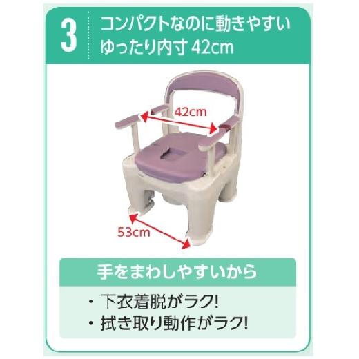 パナソニック PN-L30213 ラフィーネ ポータブルトイレ 介護用 w412733--06.jpg