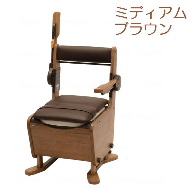 新品未使用 パナソニック ポータブルトイレ PN-L23406 2025年製 Panasonic ポータブルトイレ 家具調トイレ座楽はねあげ