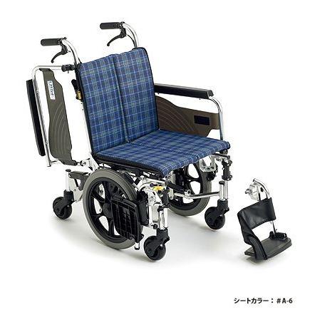 ミキ Miki アルミ製介助型車いす SKT-6 低座面室内用 ハイポリマー