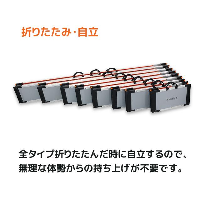 ケアスロープ ケアメディックス 可搬形スロープ 幅70cm×長さ ケアスロープ ケアメディックス 可搬形スロープ 幅70cm×長さ