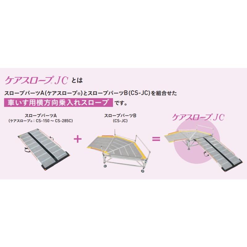 ケアスロープ CS-150 車椅子 スロープ ケアメディックス 段差解消
