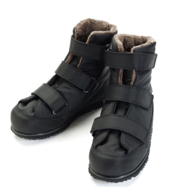 介護シューズ 新発売 徳武産業 あゆみシューズ 大きく開く防寒ブーツII