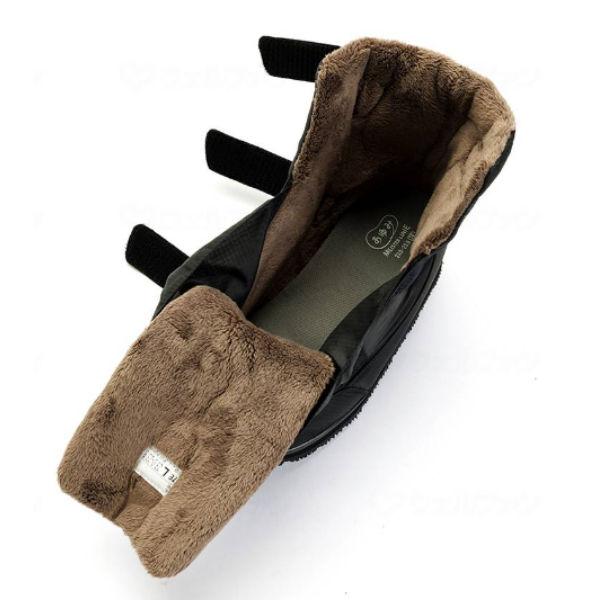 介護シューズ 新発売 徳武産業 あゆみシューズ 大きく開く防寒ブーツII