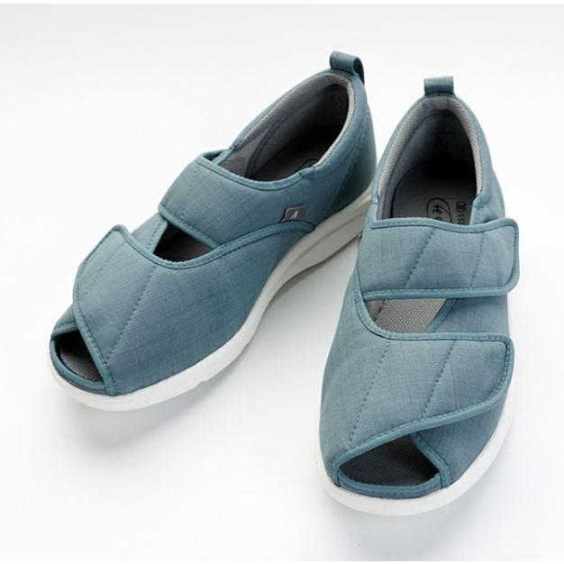 徳武産業 あゆみシューズ オープンウィング 1136 介護シューズ シニア