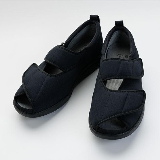 徳武産業 あゆみシューズ オープンウィング 1136 介護シューズ シニア