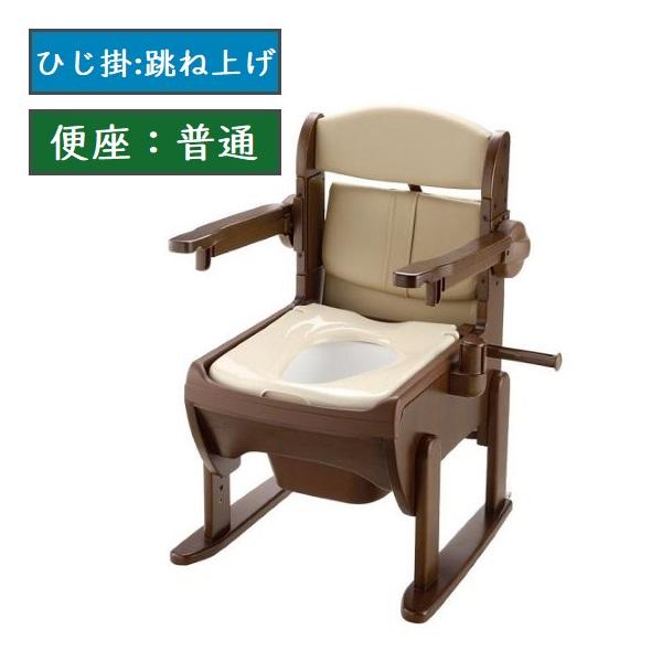 【未使用品‼️】Richell 木製きらく片付け簡単トイレ　19224 リッチェル ポータブルトイレ 木製きらく 片付け簡単トイレ