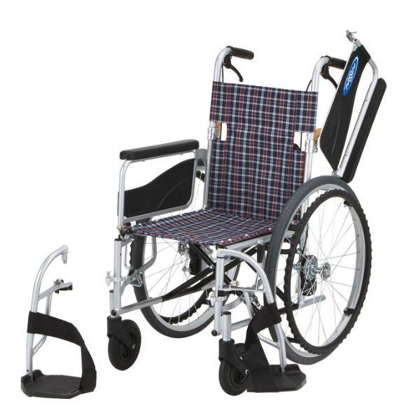 車椅子 軽量 コンパクト SKT-400B 車いす 折りたたみ 種類 自走式