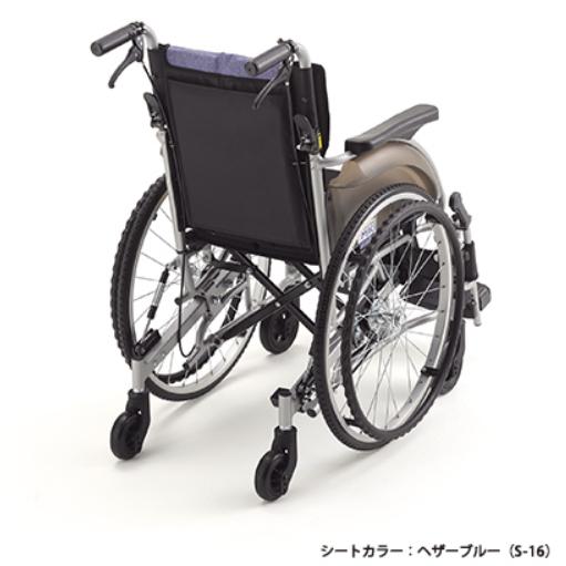 ミキ MiKi 車いす コンパクト6輪 SKR-5 自走型 スタンダード 自在な