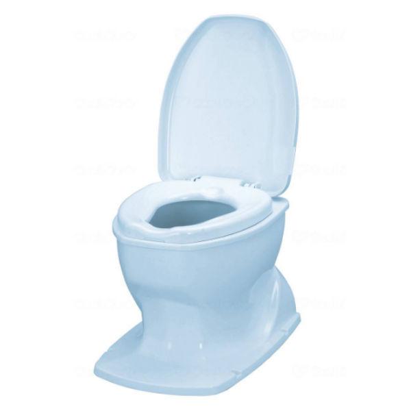和式トイレを洋式に サニタリエースOD据置式 標準便座 ノーマルタイプ 段差のない和式トイレ用 安寿 簡易洋式トイレ 533403/533404 リフォーム不要の画像