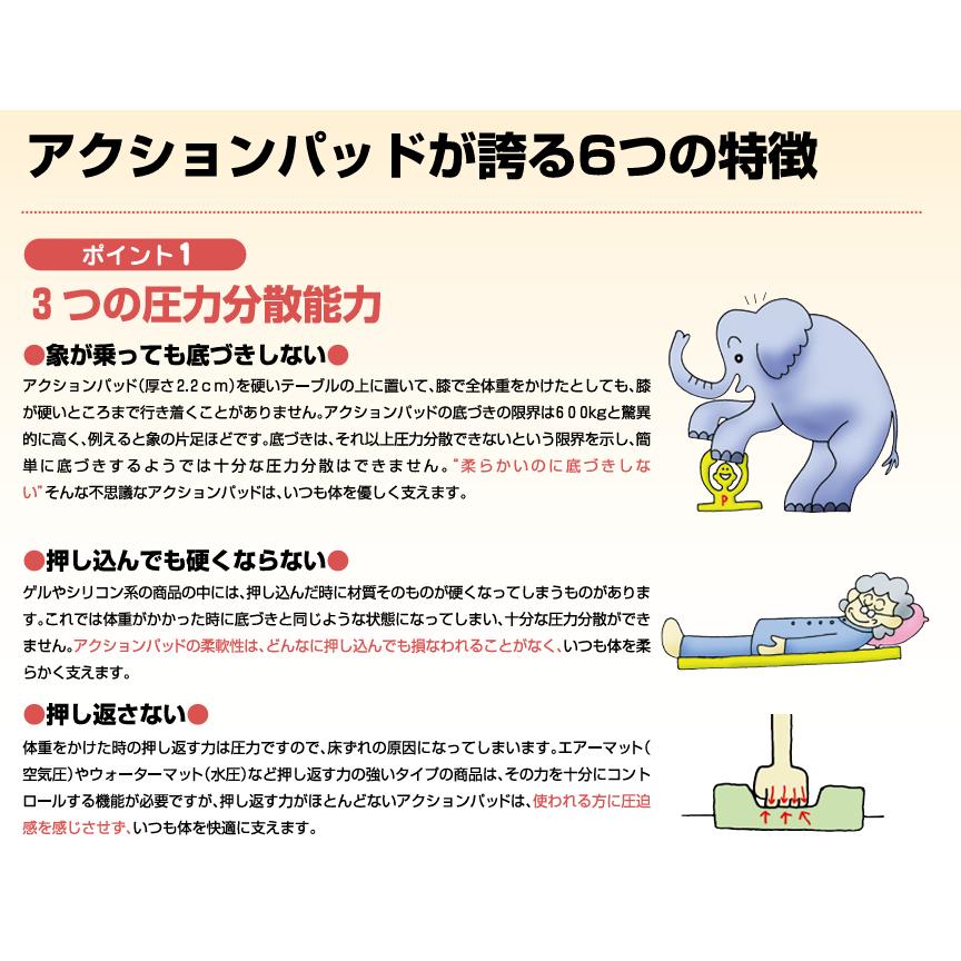 車いすクッション 車いす用アクションパッド アクションジャパン