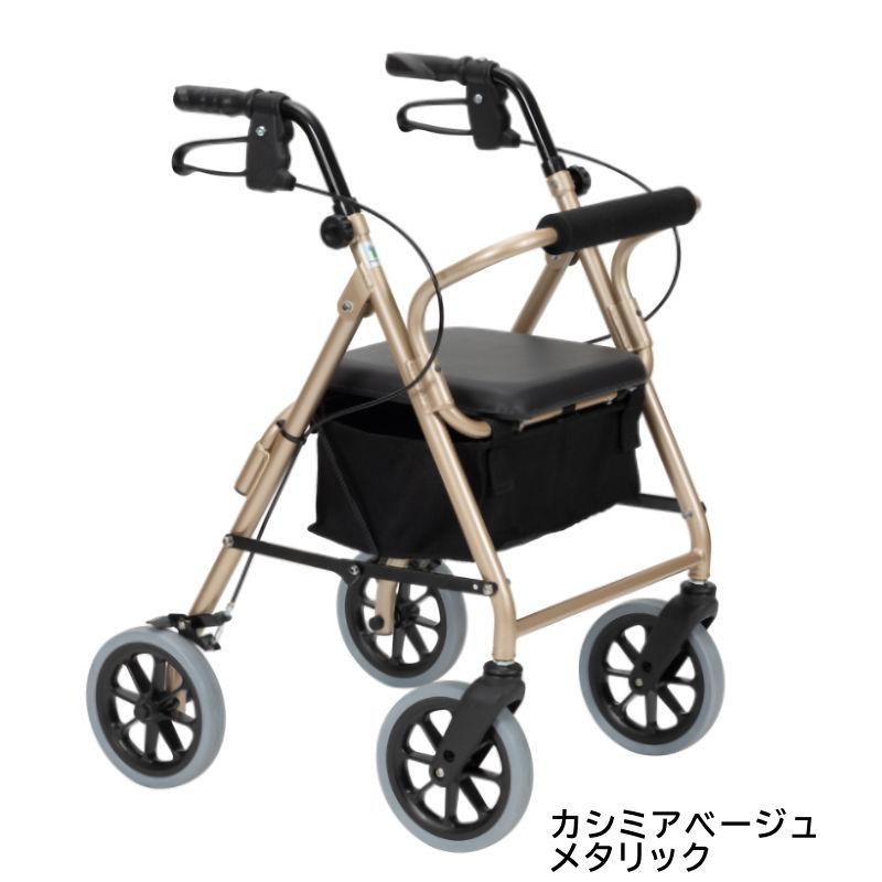 歩行車 ハッピーIII ハッピー3 折りたたみ簡単 自立可能 竹虎 対応