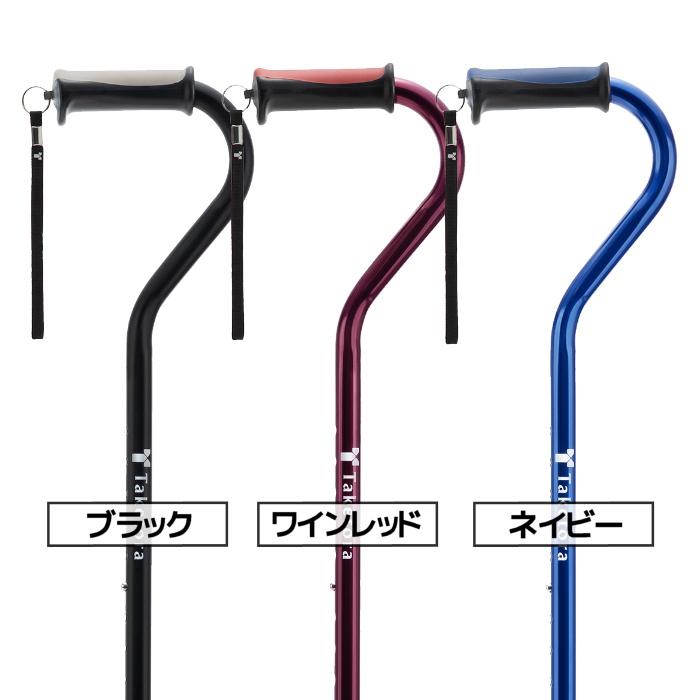 竹虎 バンブーステッキオフセット多点杖 104870/1/2 自立式 伸縮式