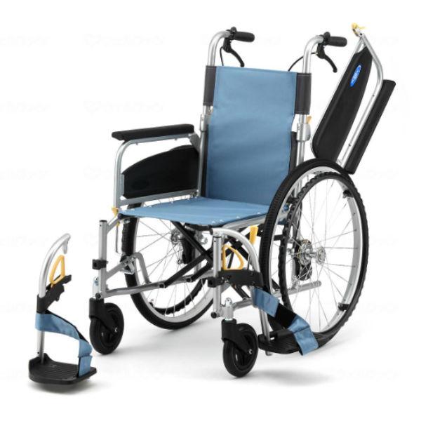 日進医療器 アルミ車いす NEO-1 ノーパンクタイヤ 自走 【公式通販】