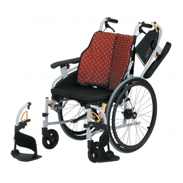 日進医療器　自走用　多機能　軽量　ノーパンクタイヤ　車椅子　NA-U7 最 安 価格ダイエット・健康 - 日進医療器 自走用 多機能 軽量