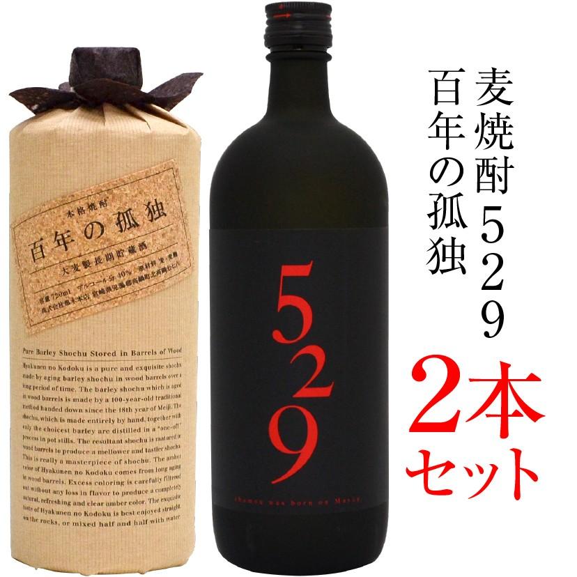 お歳暮 御祝 内祝 誕生日 麦焼酎ギフトセット 百年の孤独 ＆ 麦焼酎