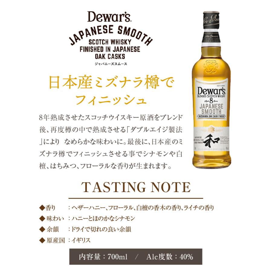 デュワーズ 母の日 御祝 誕生日 12年 & ジャパニーズスムース 8 デュワーズ 母の日 御祝 誕生日 12年 & ジャパニーズスムース 8