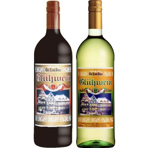 白鶴酒造 お試し2本セット ドイツ ホットワイン甘口【 赤・白 白鶴酒造 お試し2本セット ドイツ ホットワイン甘口【 赤・白