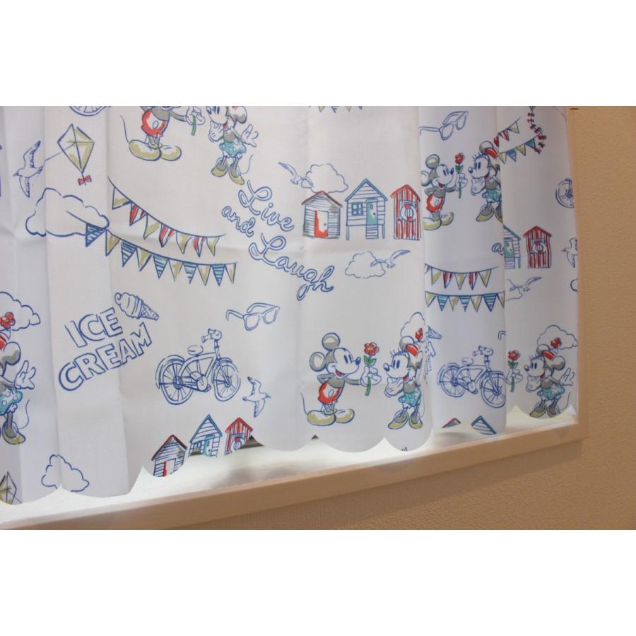 ディズニー 風呂 キッチン トイレ 撥水加工 シャワー カフェカーテン 1枚入り 幅145cm 丈75cm ミッキー ミニー 単品２個までメール便対応 Tsrq056c1 カーテン専門店teriteri 通販 Yahoo ショッピング