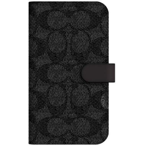 コーチ COACH iPhone13 シグネイチャー 手帳 ケース :CIPH-101-SCBLK